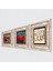 Allah Lafzı, Nar Taş Duvar Tablosu Çerçeveli Duvar Dekoru 3 Parça Tablo Seti Wall Art T3-808 2