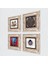 Nazar, Fil, Yaşam Çiçeği, Şahmeran Taş Duvar Tablosu Çerçeveli Duvar Dekoru 4 Parça Tablo Seti Wall Art T4-1436 2