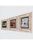 Çini Sanatı Lale, Şahmeran, Nar Taş Duvar Tablosu Çerçeveli Duvar Dekoru 3 Parça Tablo Seti Wall Art T3-999 2