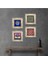 Stone Mandala, Hayat Ağacı Çerçeveli Taş Duvar Tablosu 4’lü Set - Dekoratif Modern Sanat, Ev ve Ofis Dekoru |TK4-722| 1