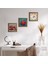 Stone Hz. Muhammed Lafzı, Nar Ahşap Çerçeveli Taş Duvar Tablosu 3’lü Set – 25x25 cm Dekoratif Modern Sanat – Ev ve Ofis Dekoru |W3-810| 1