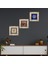 Stone Hayat Ağacı, Nar Çerçeveli Taş Duvar Tablosu 3’lü Set - Dekoratif Modern Sanat, Ev ve Ofis Dekoru |TK3-909| 1
