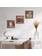 Çingene Kızı Mozaiği, Kaplumbağa Terbiyecisi, Nar Taş Duvar Tablosu Ahşap Çerçeveli Duvar Dekoru 3 Parça Tablo Seti Wall Art W3-1531 1