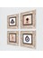 Nazar, Minimalist Soyut Taş Duvar Tablosu Çerçeveli Duvar Dekoru 4 Parça Tablo Seti Wall Art T4-1473 2