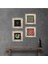 Stone Mandala, Hayat Ağacı, Şahmeran Çerçeveli Taş Duvar Tablosu 4’lü Set - Dekoratif Modern Sanat, Ev ve Ofis Dekoru |TK4-724| 1