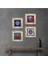 Nazar, Fil, Hayat Ağacı, Nar Taş Duvar Tablosu Çerçeveli Duvar Dekoru 4 Parça Tablo Seti Wall Art T4-871 1