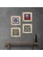 Nazar, Hayat Ağacı, Fil, Yaşam Çiçeği Taş Duvar Tablosu Çerçeveli Duvar Dekoru 4 Parça Tablo Seti Wall Art T4-895 1