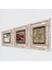 Mozaik Serisi, Leonardo da Vinci At Heykeli, Nar Taş Duvar Tablosu Çerçeveli Duvar Dekoru 3 Parça Tablo Seti Wall Art T3-1297 2