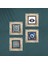 Nazar, Mandala, Yaşam Çiçeği Taş Duvar Tablosu Çerçeveli Duvar Dekoru 4 Parça Tablo Seti Wall Art T4-1631 4