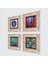 Nazar, Hayat Ağacı, Fil, Van Gogh Badem Ağacı Taş Duvar Tablosu Çerçeveli Duvar Dekoru 4 Parça Tablo Seti Wall Art T4-903 2