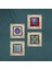 Stone Nazar, Hayat Ağacı, Mandala, Fil Çerçeveli Taş Duvar Tablosu 4’lü Set - Dekoratif Modern Sanat, Ev ve Ofis Dekoru |TK4-888| 4