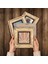 Minimalist, Bohem, Soyut Taş Duvar Tablosu Çerçeveli Duvar Dekoru 6 Parça Tablo Seti Wall Art T6-96 3