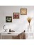 Lotus Çiçeği, Şahmeran, Nar Taş Duvar Tablosu Ahşap Çerçeveli Duvar Dekoru 3 Parça Tablo Seti Wall Art W3-997 1