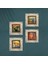 Picasso, Van Gogh, Çığlık Taş Duvar Tablosu Çerçeveli Duvar Dekoru 4 Parça Tablo Seti Wall Art T4-1117 4
