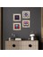 Stone Nazar, Fil, Hayat Ağacı Çerçeveli Taş Duvar Tablosu 4’lü Set - Dekoratif Modern Sanat, Ev ve Ofis Dekoru |TK4-1143| 1