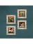 Picasso, Van Gogh, Çığlık Taş Duvar Tablosu Çerçeveli Duvar Dekoru 4 Parça Tablo Seti Wall Art T4-1118 4