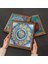 Mandala, Yaşam Çiçeği, Nar Ağacı Taş Duvar Tablosu Ahşap Çerçeveli Duvar Dekoru 3 Parça Tablo Seti Wall Art W3-343 4