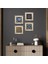 Yaşam Çiçeği, Nazar Taş Duvar Tablosu Çerçeveli Duvar Dekoru 4 Parça Tablo Seti Wall Art T4-1249 1