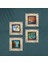 Stone Salvador Dalí, Claude Monet, Van Gogh, İstanbul Kız Kulesi Çerçeveli Taş Duvar Tablosu 4’lü Set - Dekoratif Modern Sanat, Ev ve Ofis Dekoru |TK4-751| 4