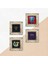 Stone Fil, Hayat Ağacı, Şahmeran Çerçeveli Taş Duvar Tablosu 4’lü Set - Dekoratif Modern Sanat, Ev ve Ofis Dekoru |TK4-1299| 5