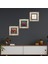 Elif, Nar Taş Duvar Tablosu Çerçeveli Duvar Dekoru 3 Parça Tablo Seti Wall Art T3-811 1