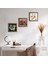 İlk Ayet 'Oku', Şahmeran, Nar Taş Duvar Tablosu Ahşap Çerçeveli Duvar Dekoru 3 Parça Tablo Seti Wall Art W3-986 1