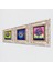 Stone Hayat Ağacı Çerçeveli Taş Duvar Tablosu 3’lü Set - Dekoratif Modern Sanat, Ev ve Ofis Dekoru |TK3-166| 2