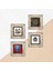 Nazar, Fil, Sri Yantra, Şahmeran Taş Duvar Tablosu Çerçeveli Duvar Dekoru 4 Parça Tablo Seti Wall Art T4-1433 5