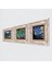 Van Gogh Zeytin Ağaçları, İrisler, Yıldızlı Gece Taş Duvar Tablosu Çerçeveli Duvar Dekoru 3 Parça Tablo Seti Wall Art T3-572 2