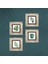 Yaprak Taş Duvar Tablosu Çerçeveli Duvar Dekoru 4 Parça Tablo Seti Wall Art T4-34 4