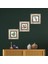 Yaprak, Şahmeran Çerçeveli Taş Duvar Tablosu 3’lü Set - Dekoratif Modern Sanat, Ev ve Ofis Dekoru |TK3-408| 1