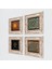 Yaşam Çiçeği, Mandala, Sri Yantra, Hayat Ağacı Taş Duvar Tablosu Çerçeveli Duvar Dekoru 4 Parça Tablo Seti Wall Art T4-529 2