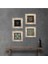 Sri Yantra, Yaşam Çiçeği, Hayat Ağacı Taş Duvar Tablosu Çerçeveli Duvar Dekoru 4 Parça Tablo Seti Wall Art T4-727 1