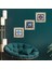 Nazar Taş Duvar Tablosu Çerçeveli Duvar Dekoru 3 Parça Tablo Seti Wall Art T3-1828 1