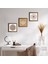 Lotus Çiçeği, Yaşam Çiçeği Taş Duvar Tablosu Ahşap Çerçeveli Duvar Dekoru 3 Parça Tablo Seti Wall Art W3-40 1
