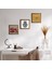 Stone Nas Suresi, Nar, Fatma Ana Eli (Hamsa) Ahşap Çerçeveli Taş Duvar Tablosu 3’lü Set – 25x25 cm Dekoratif Modern Sanat – Ev ve Ofis Dekoru |W3-767| 1