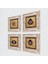 Nazar Taş Duvar Tablosu Çerçeveli Duvar Dekoru 4 Parça Tablo Seti Wall Art T4-1066 2