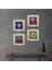 Fil, Lotus Çiçeği, Hayat Ağacı, Nar Taş Duvar Tablosu Çerçeveli Duvar Dekoru 4 Parça Tablo Seti Wall Art T4-862 1