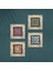 Mandala Taş Duvar Tablosu Çerçeveli Duvar Dekoru 4 Parça Tablo Seti Wall Art T4-1083 4