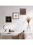 Yaşam Çiçeği, Hayat Ağacı Taş Duvar Tablosu Ahşap Çerçeveli Duvar Dekoru 3 Parça Tablo Seti Wall Art W3-170 1