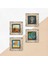 Van Gogh Çerçeveli Taş Duvar Tablosu 4’lü Set - Dekoratif Modern Sanat, Ev ve Ofis Dekoru |TK4-73| 5