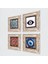 Nazar, Mandala Taş Duvar Tablosu Çerçeveli Duvar Dekoru 4 Parça Tablo Seti Wall Art T4-1652 2