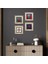 Hayat Ağacı, Fil, Yaşam Çiçeği, Nar Taş Duvar Tablosu Çerçeveli Duvar Dekoru 4 Parça Tablo Seti Wall Art T4-1277 1