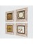 Ayet-el Kürsi, İlk Ayet 'Oku', Esma'ül Hüsna, Hilye-i Şerif Taş Duvar Tablosu Çerçeveli Duvar Dekoru 4 Parça Tablo Seti Wall Art T4-748 2