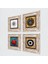 Nazar, Nar Taş Duvar Tablosu Çerçeveli Duvar Dekoru 4 Parça Tablo Seti Wall Art T4-1802 2
