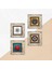 Nazar, Nar Taş Duvar Tablosu Çerçeveli Duvar Dekoru 4 Parça Tablo Seti Wall Art T4-1802 5