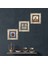 Çini Sanatı, Semazen, Nar Taş Duvar Tablosu Çerçeveli Duvar Dekoru 3 Parça Tablo Seti Wall Art T3-266 1