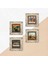 Van Gogh, Leonardo da Vinci, Çığlık, Yerli Kadınlar Taş Duvar Tablosu Çerçeveli Duvar Dekoru 4 Parça Tablo Seti Wall Art T4-1751 5