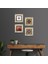 Nazar, Nar Taş Duvar Tablosu Çerçeveli Duvar Dekoru 4 Parça Tablo Seti Wall Art T4-1806 1