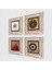 Nazar, Nar Taş Duvar Tablosu Çerçeveli Duvar Dekoru 4 Parça Tablo Seti Wall Art T4-1806 2